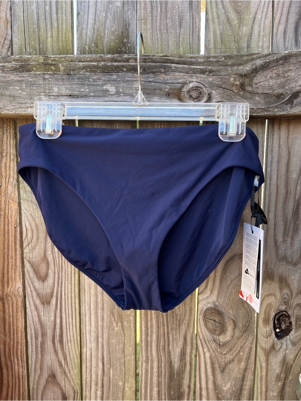 👗Calia Women's Navy mid-Waist Swim Bottoms - Picture 4 of 9